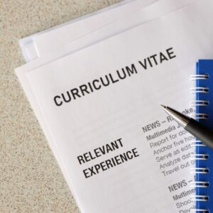 CV Writing Template